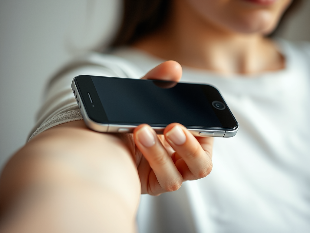 eine spritze die wie ein handy aussieht und die sich 1