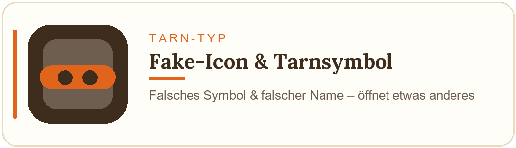 Tarn-Apps erkennen: versteckte Apps auf dem Handy deines Kindes finden 8 App-Symbol: Fake-Icon und Tarnsymbol – MedienStop.de