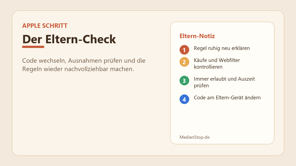 Kind kennt den Bildschirmzeit-Code: so stellst du die Kontrolle ruhig wieder her 3 Kind kennt den Bildschirmzeit-Code: so stellst du die Kontrolle ruhig wieder her - Elterncheck