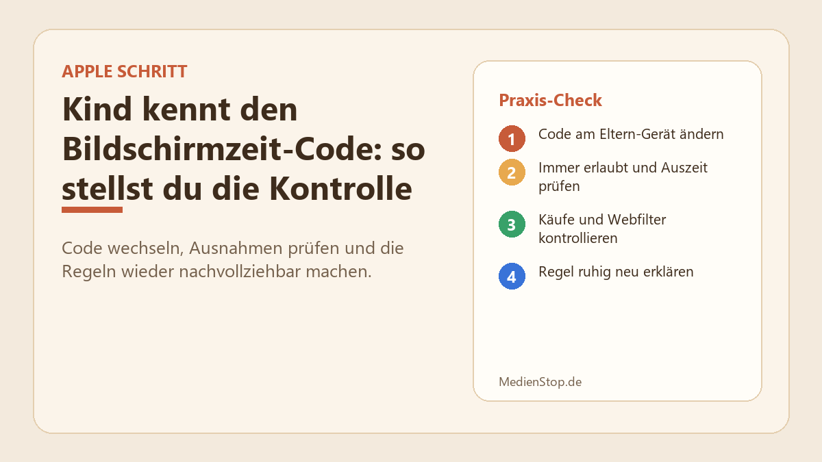 Kind kennt den Bildschirmzeit-Code: so stellst du die Kontrolle ruhig wieder her 11 Kind kennt den Bildschirmzeit-Code: so stellst du die Kontrolle ruhig wieder her